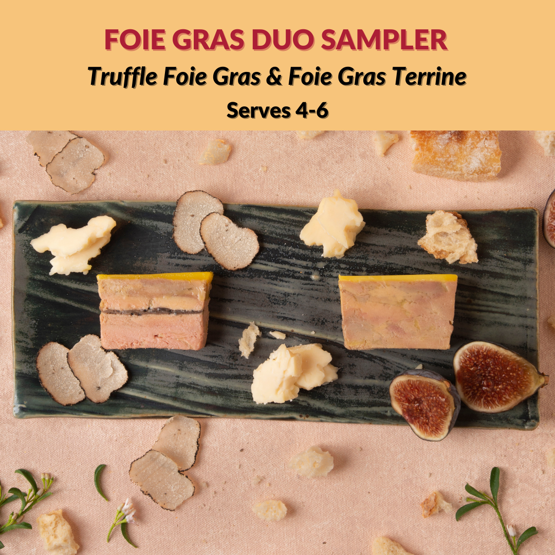 Foie Gras Terrines Duo Sampler