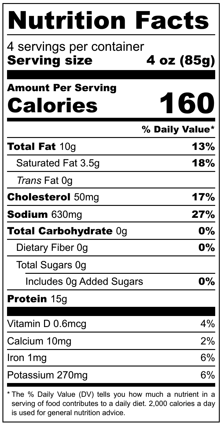 GARLIC_SAUSAGE_Nutrition_Label_Vertical