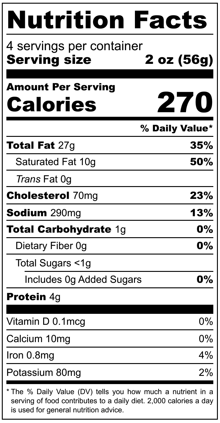 Normand_Pate_Vertical_Nutrition_Label