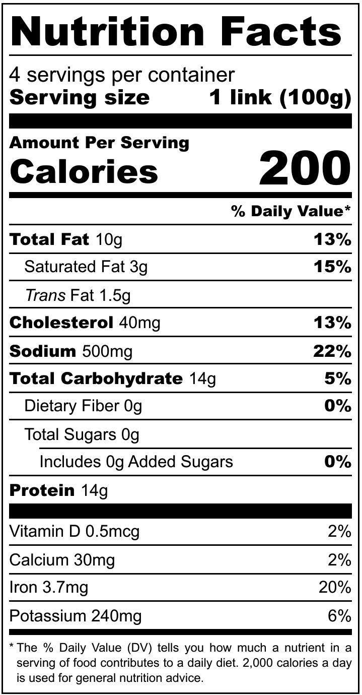 PORK_GREEN_CHORIZO_Nutrition_Label_Vertical
