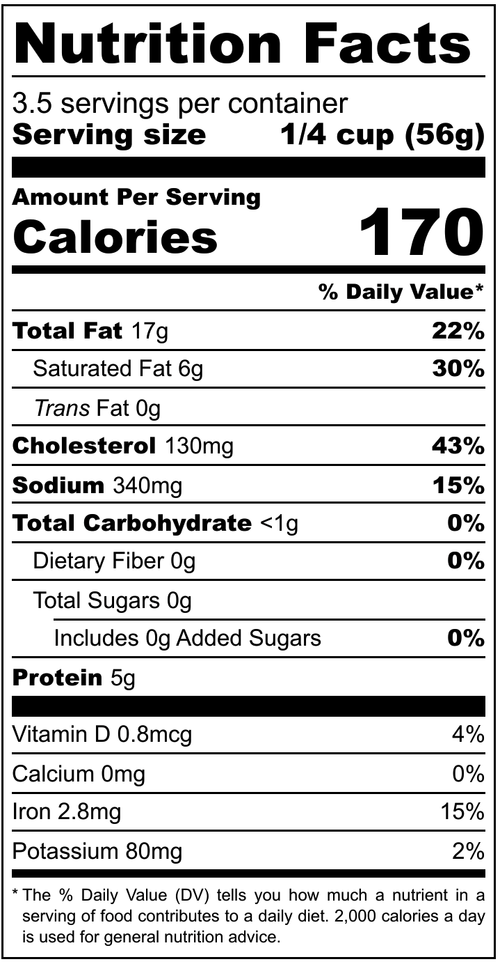 Truffle_Mousse_Vertical_Nutrition_Label