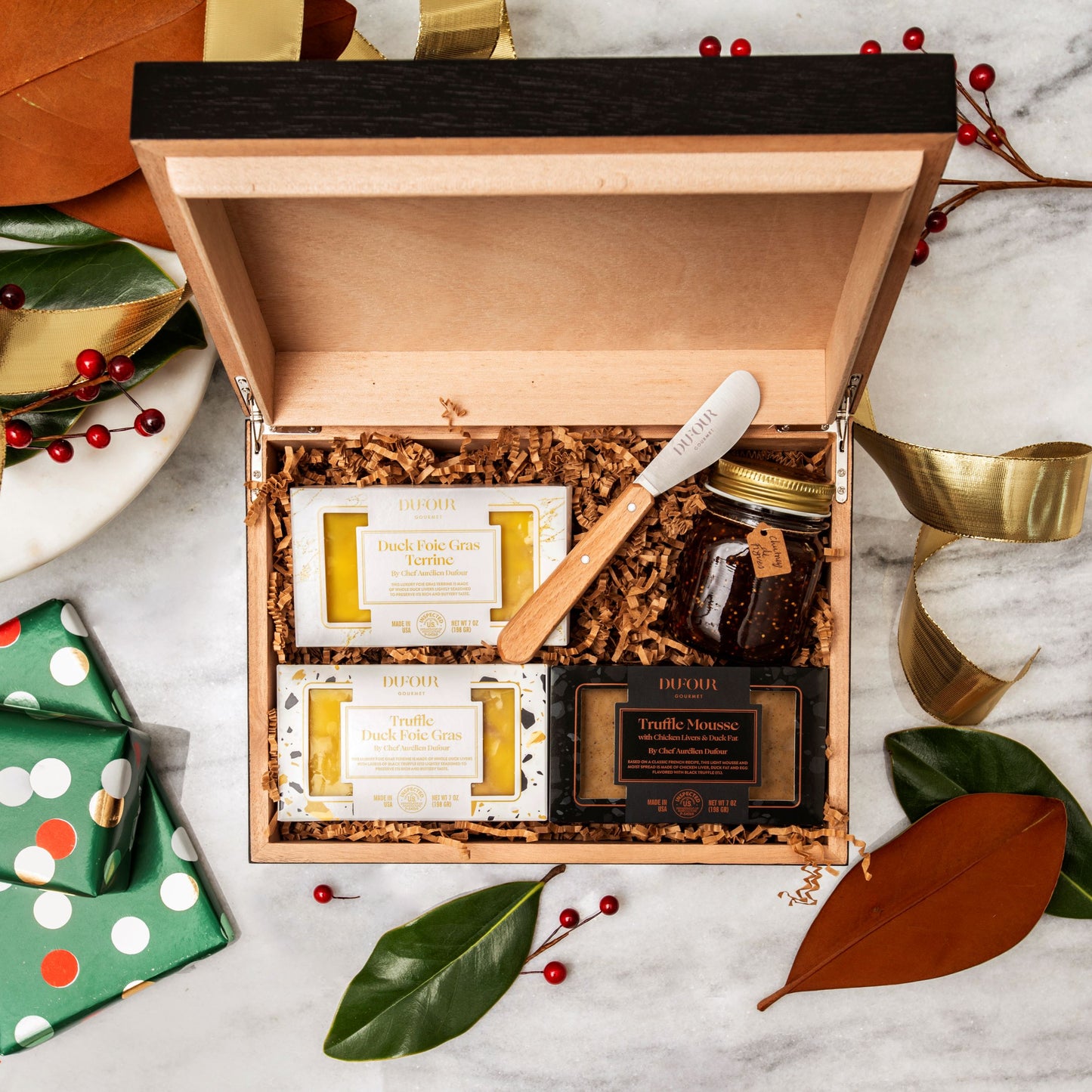 Deluxe Foie Gras Duo & Mousse Gift Box